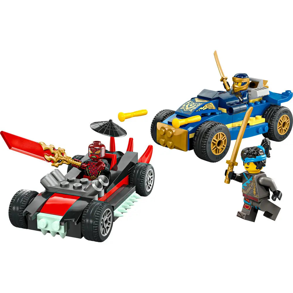 LEGO® Ninjago Rogue vs. Drix Race Car Duel (71840)