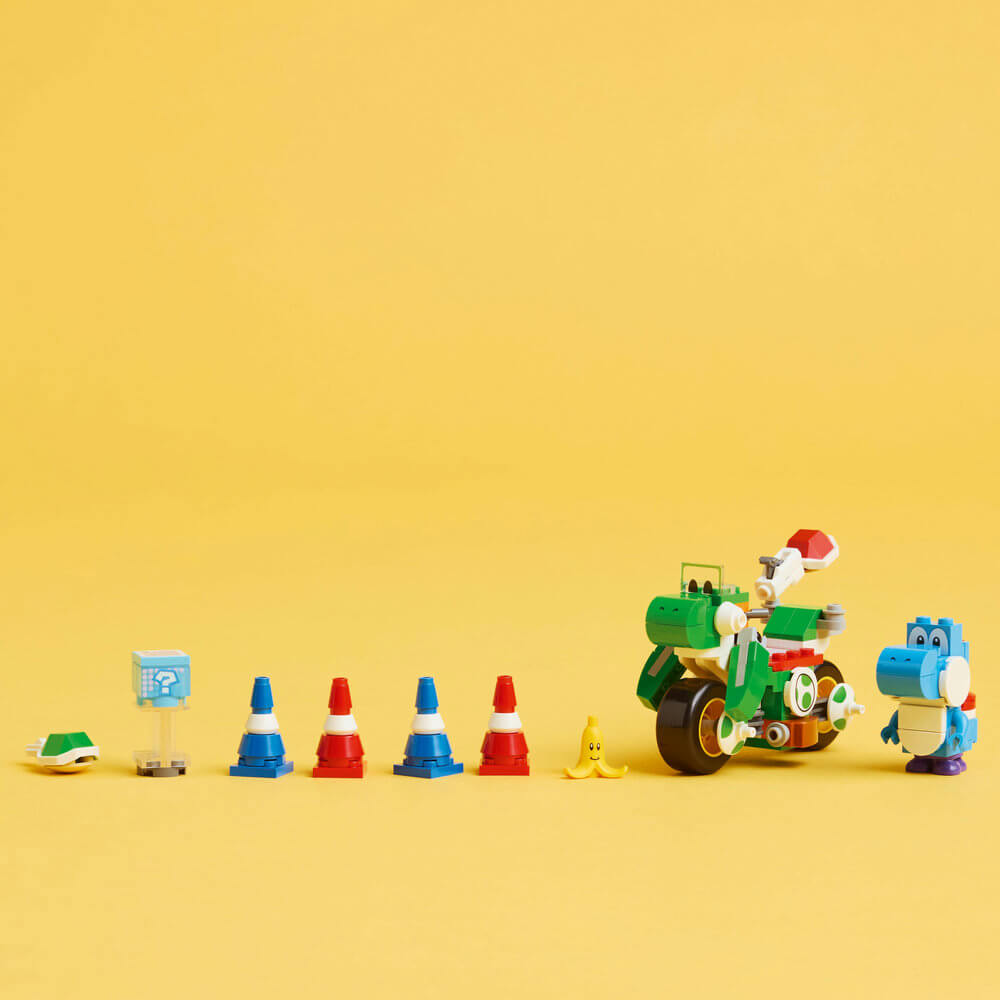 LEGO® Super Mario Mario Kart Yoshi Bike Building Kit 72031