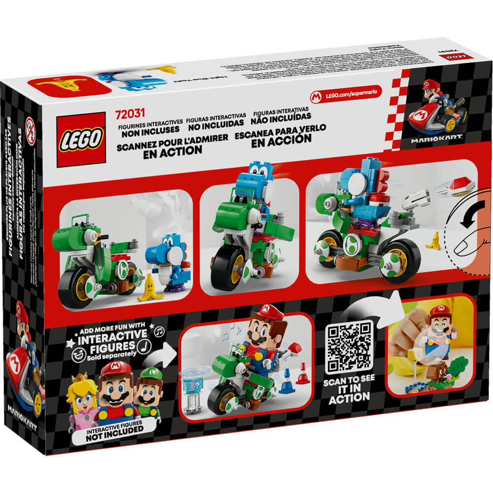 LEGO® Super Mario Mario Kart Yoshi Bike Building Kit 72031