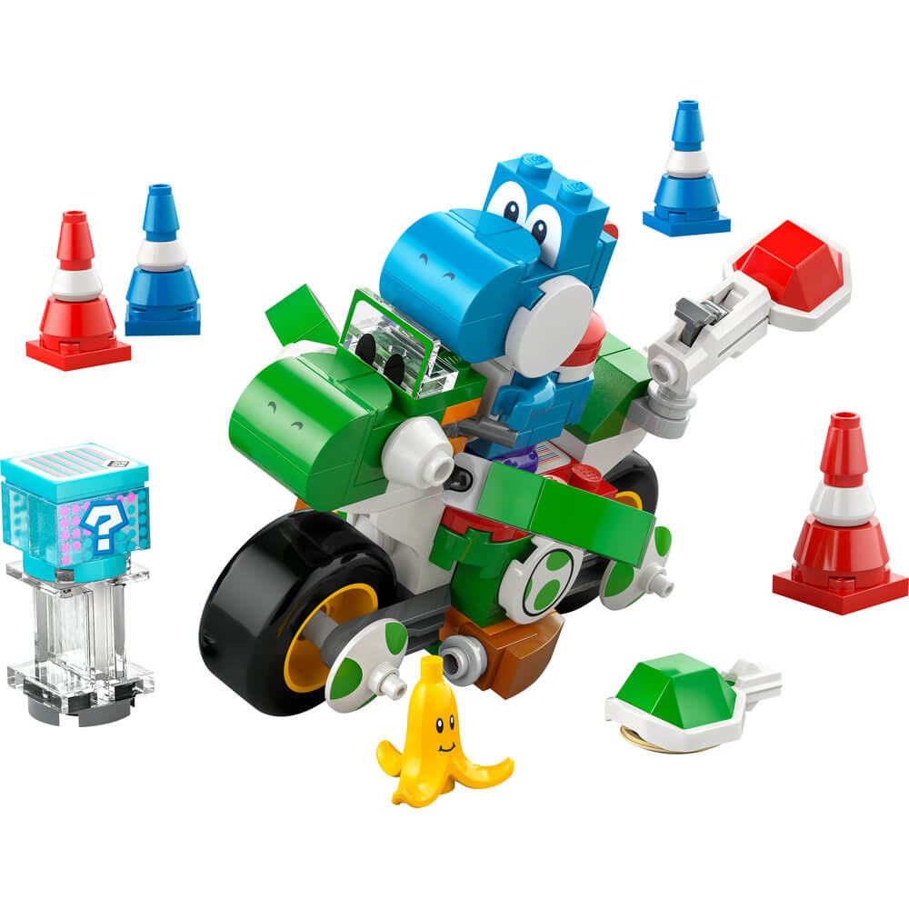 LEGO® Super Mario Mario Kart Yoshi Bike Building Kit 72031