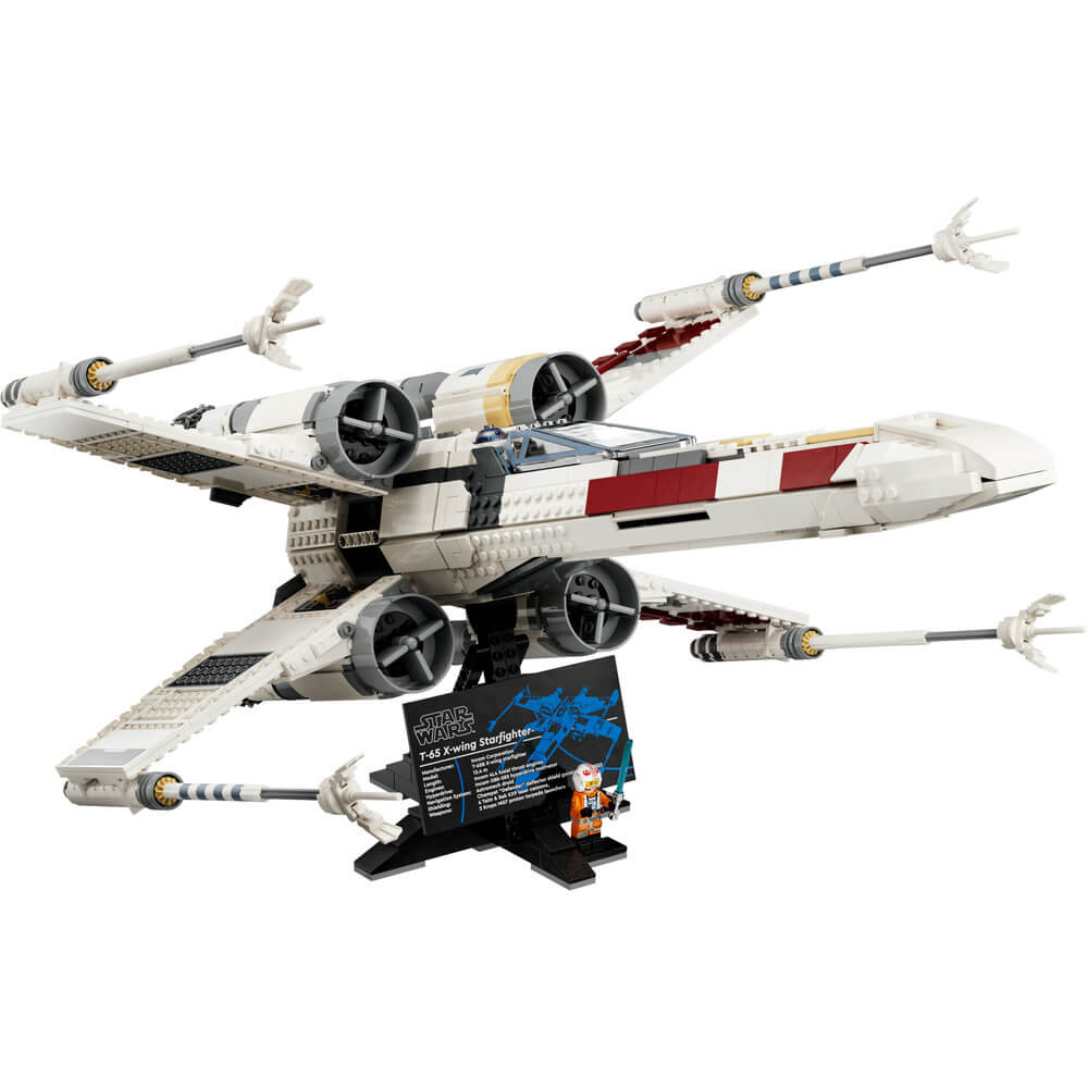 LEGO® Star Wars™ X-Wing Starfighter™ 75355 Building Set (1,949 Pieces) back of the package