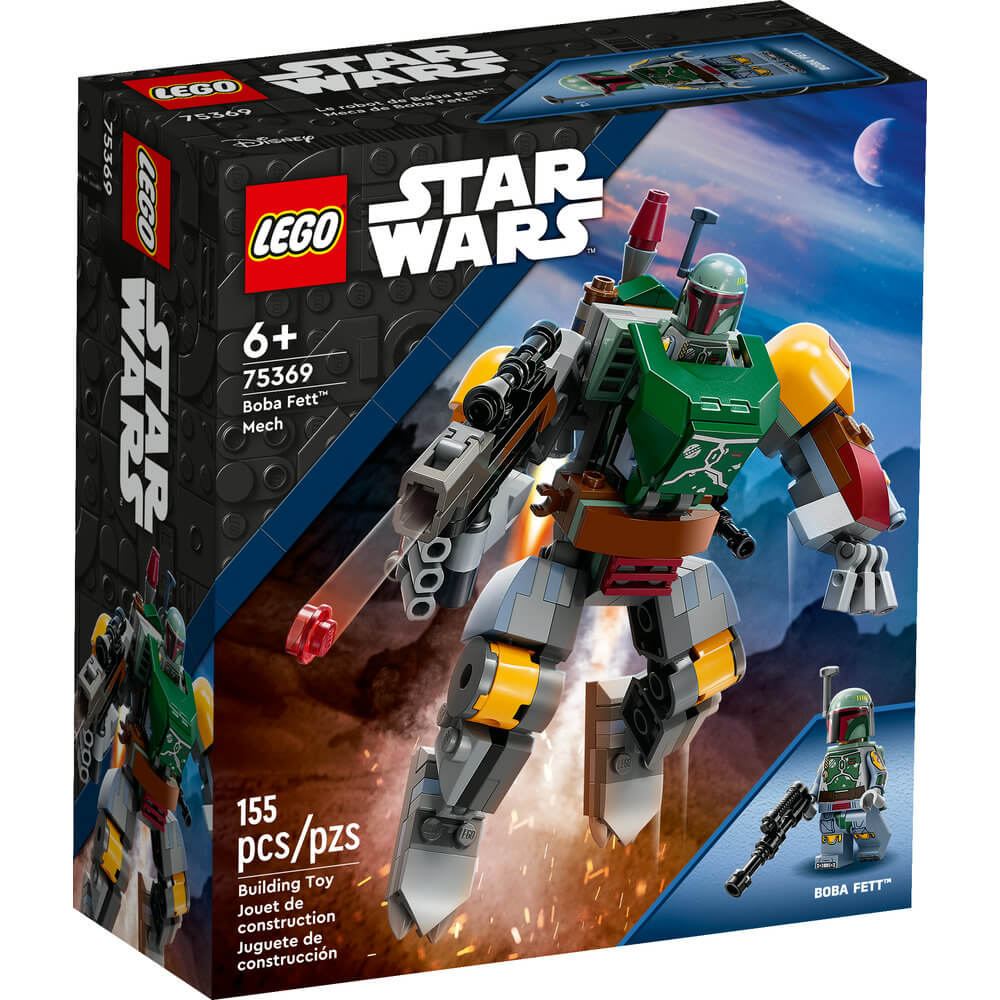 LEGO® Star Wars™ Boba Fett™ Mech 75369 Building Toy Set (155 Pieces) front of the box