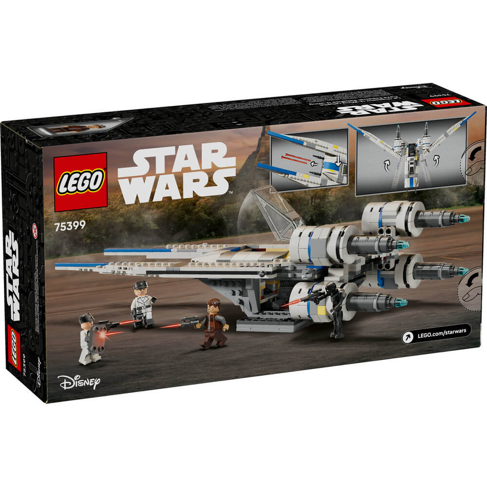 LEGO® Star Wars Andor™ Rebel U-Wing Starfighter™ Buildable Vehicle Model 75399
