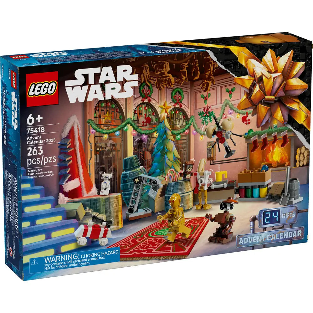 LEGO® Star Wars Advent Calendar 2025 263 Piece Building Kit (75418)