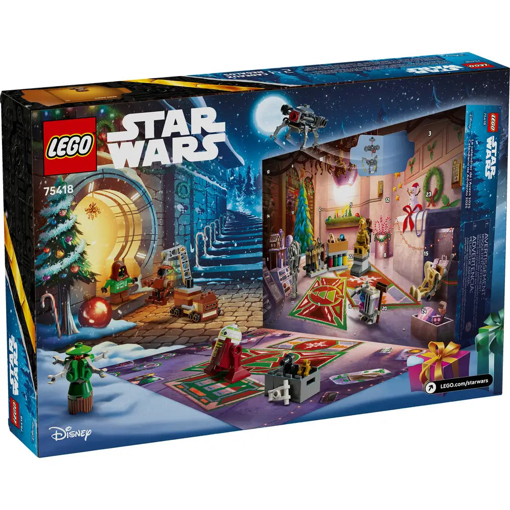 LEGO® Star Wars Advent Calendar 2025 263 Piece Building Kit (75418)