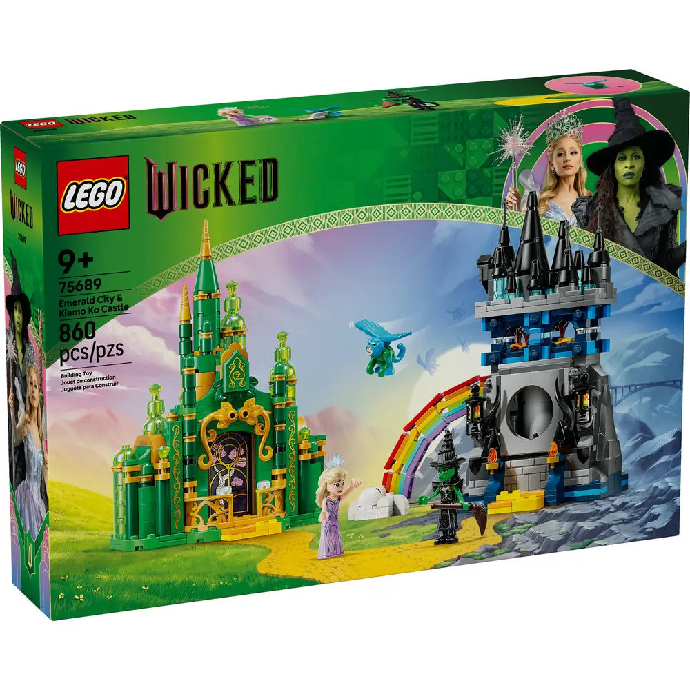 LEGO® Wicked Emerald City & Kiamo Ko Castle 860 Piece Building Kit (75689)