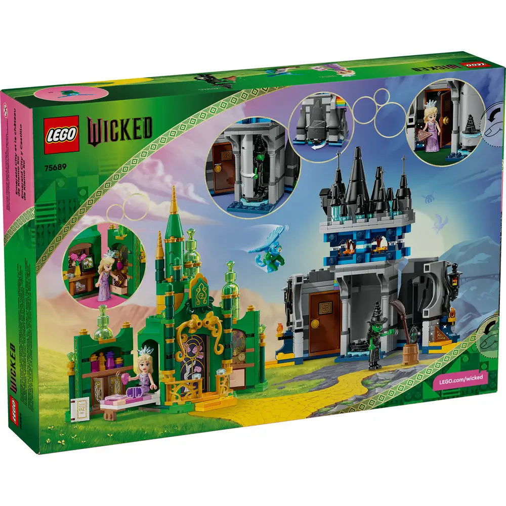 LEGO® Wicked Emerald City & Kiamo Ko Castle 860 Piece Building Kit (75689)