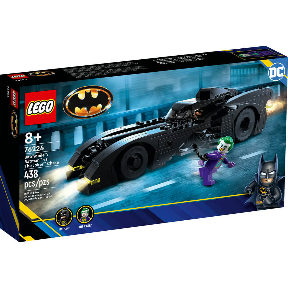 LEGO® DC Batmobile™: Batman™ vs. The Joker™ Chase 76224 Building Toy Set (438 Pieces) front of the box