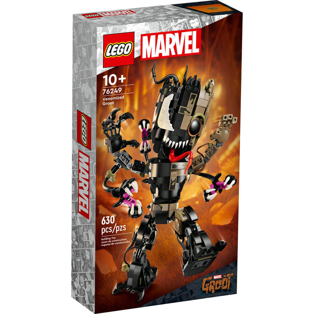 Front of the box LEGO® Marvel Venomized Groot 76249 Building Toy Set (630 Pieces)