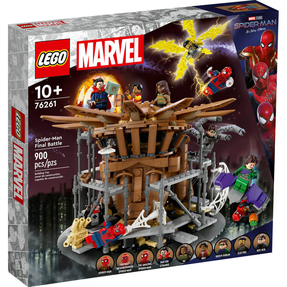 LEGO® Marvel Spider-Man Final Battle 76261 Building Toy Set (900 Pieces) front of the box