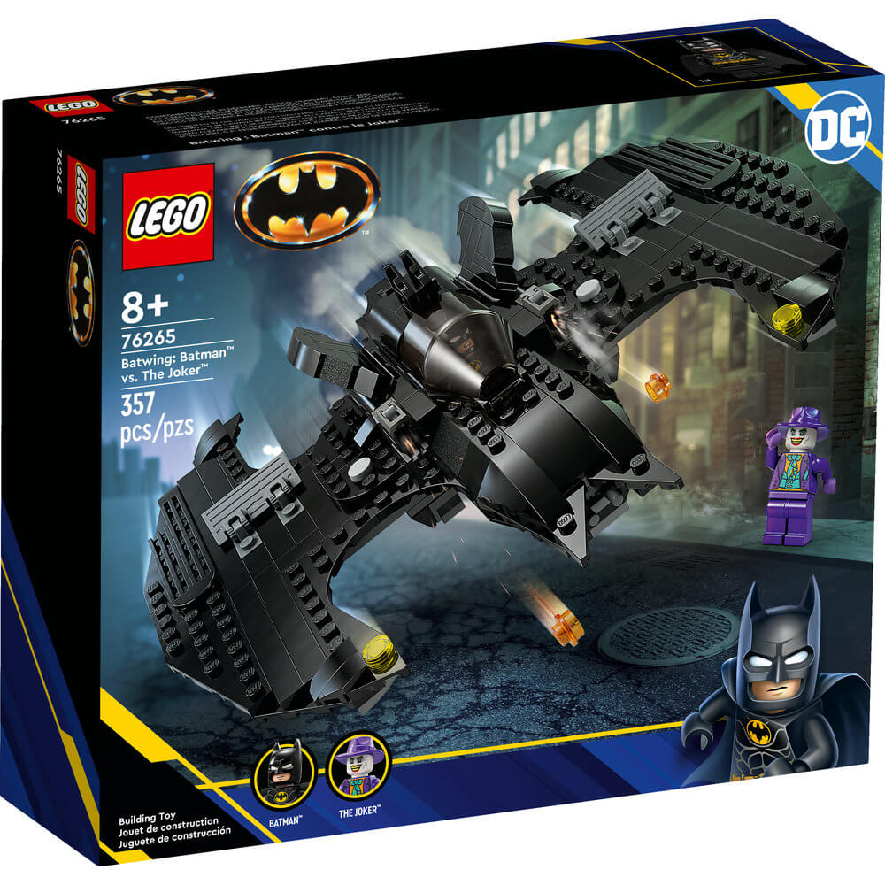 LEGO® DC Batwing: Batman™ vs. The Joker™ 76265 Building Toy Set (357 Pieces) front of the package