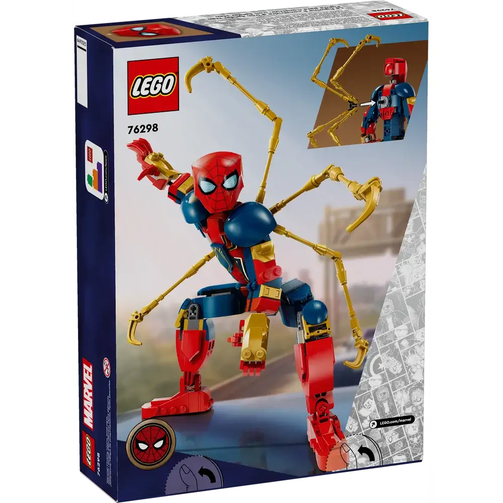 LEGO® Marvel Iron Spider-Man Construction Figure 76298