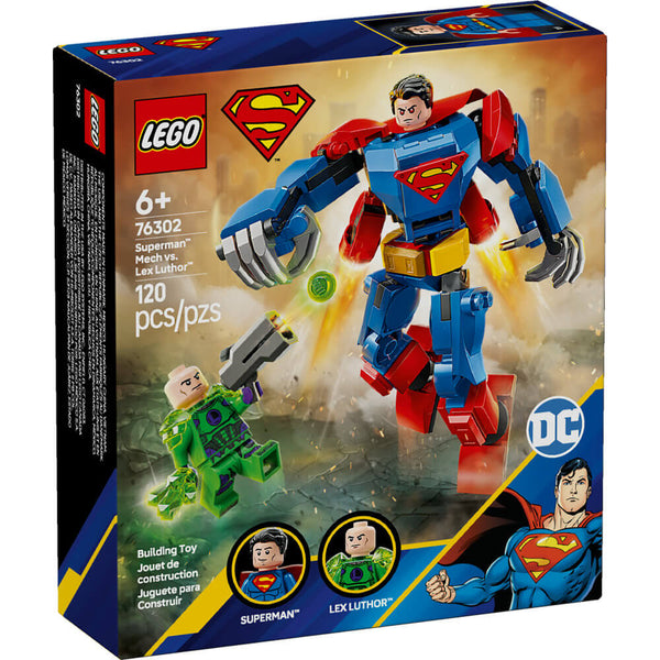 LEGO® Super Heroes DC Superman Mech vs. Lex Luthor Building