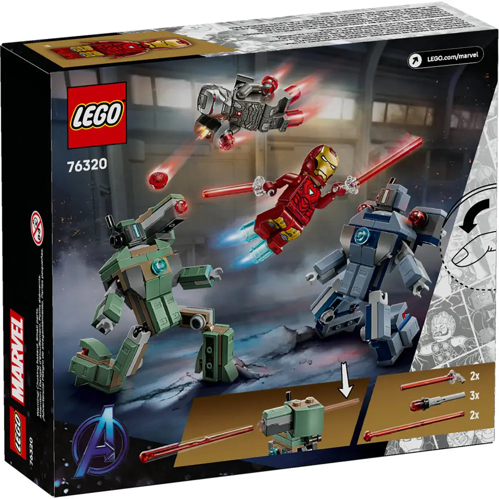 LEGO® Super Heroes Marvel Iron Man & War Machine vs. Hammer Drones (76320)