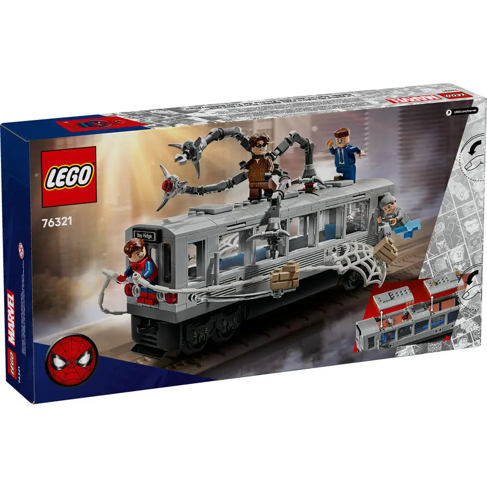 LEGO® Super Heroes Marvel Spider-Man vs. Doc Ock Subway Train Scene (76321)