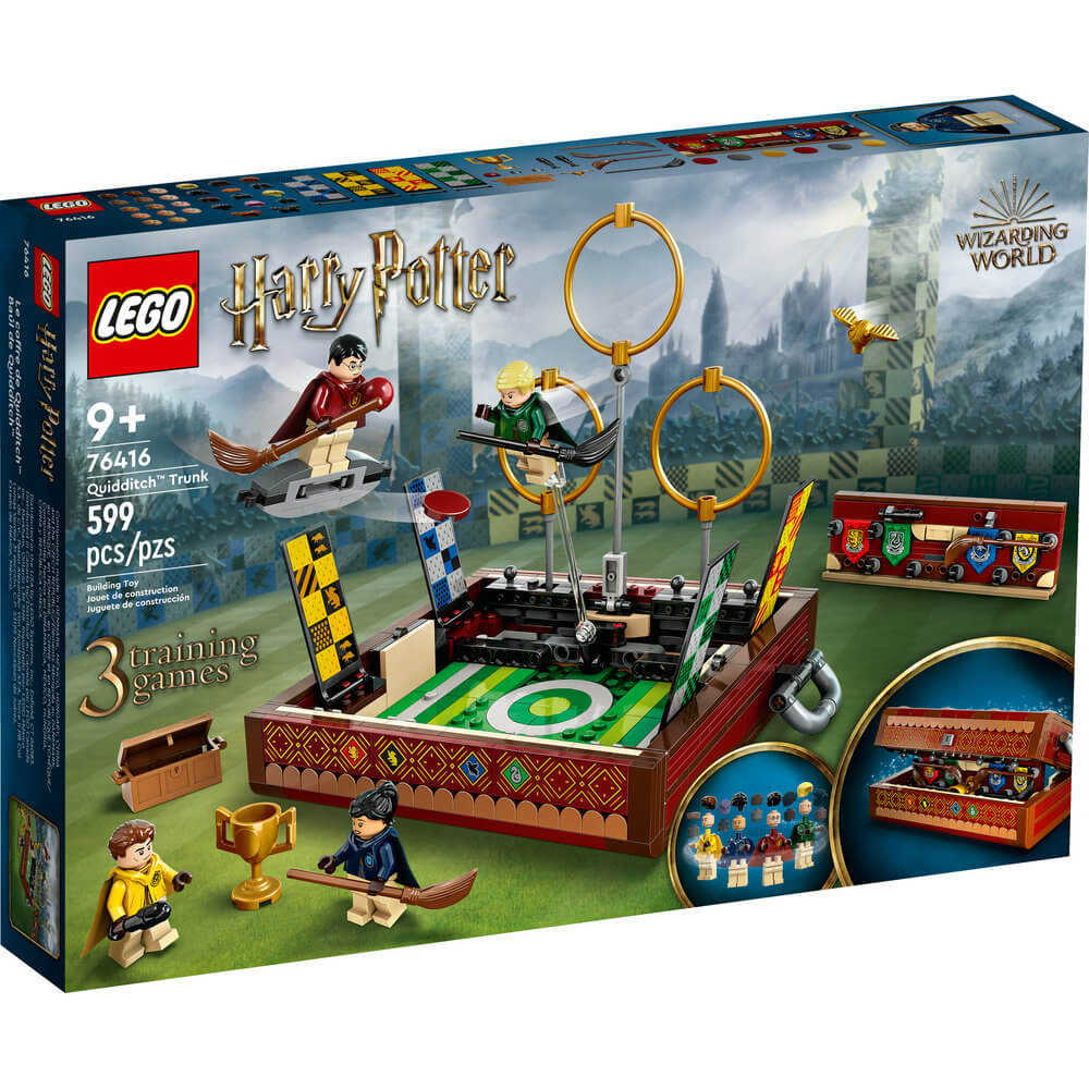 LEGO® Harry Potter™ Quidditch™ Trunk 76416 Building Toy Set (599 Pieces) front of the box