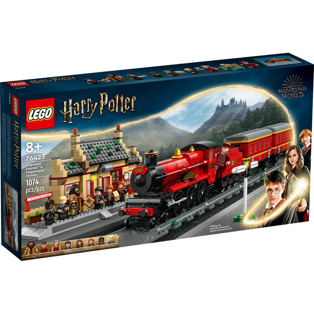 LEGO® Harry Potter™ Hogwarts Express™ & Hogsmeade™ Station 76423 (1,074 Pieces) front of the box