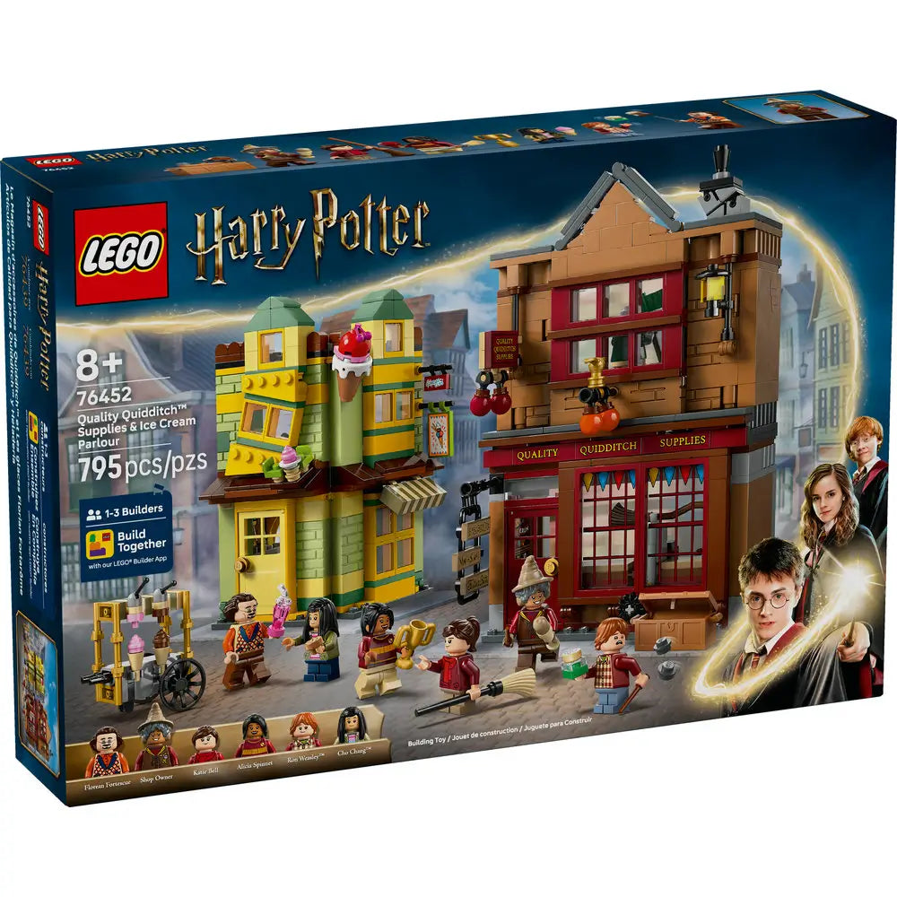 LEGO® Wizarding World of Harry Potter Quality Quidditch Supplies & Ice Cream Parlour (76452)