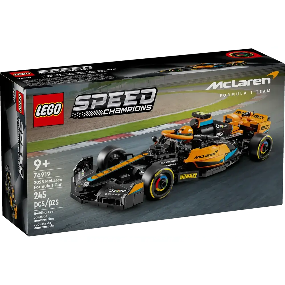 LEGO® Speed Champions 2023 McLaren Formula 1 Race Car Building Set (76919)