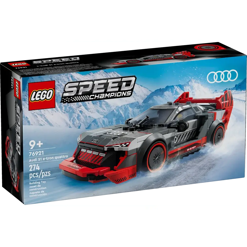 LEGO® Speed Champions Audi S1 e-tron quattro Race Car Building Set (76921)