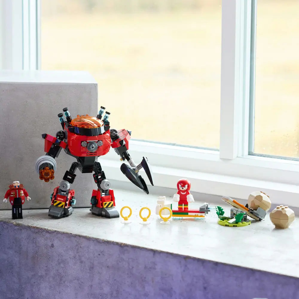 LEGO® Sonic the Hedgehog Knuckles vs. Dr. Eggman Egg Crusher Mech (77005)