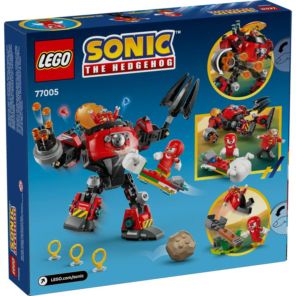 LEGO® Sonic the Hedgehog Knuckles vs. Dr. Eggman Egg Crusher Mech (77005)