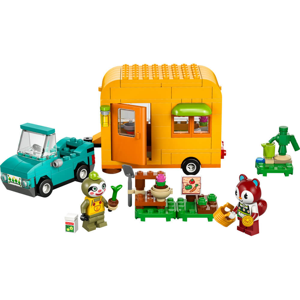 LEGO® Animal Crossing Leif's Caravan & Garden Shop Building Kit 77054