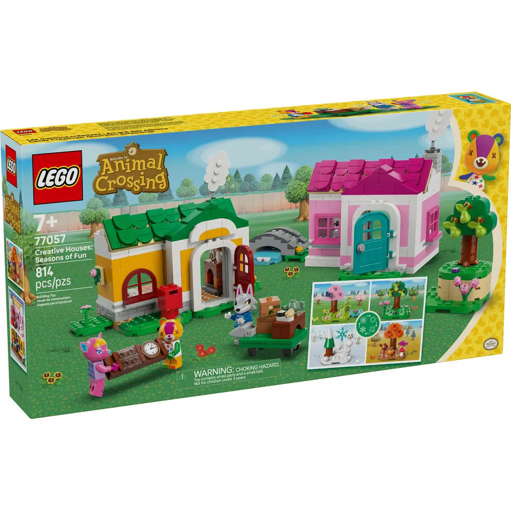 LEGO® Animal Crossing Creative Houses Seasons of Fun (77057)