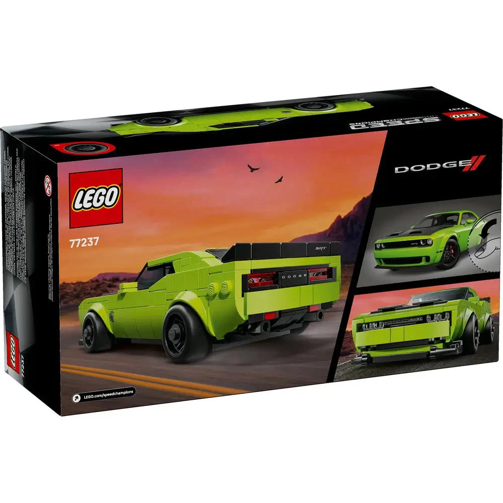 LEGO® Speed Champions Dodge Challenger SRT Hellcat Sports Car (77237)