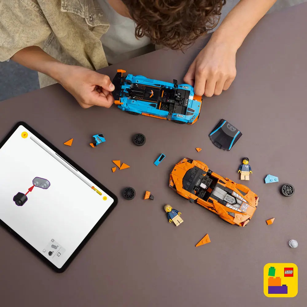 LEGO® Speed Champions Lamborghini Revuelto & Huracán STO (77238)