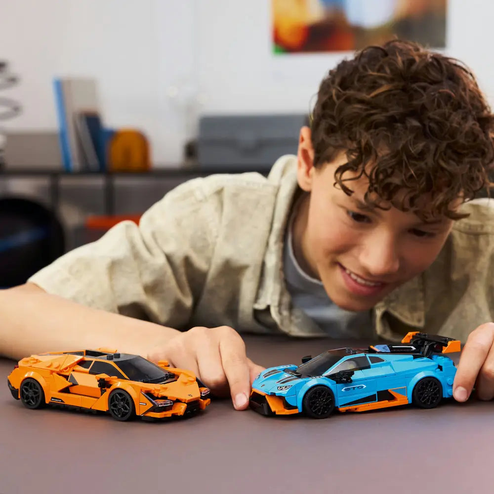 LEGO® Speed Champions Lamborghini Revuelto & Huracán STO (77238)