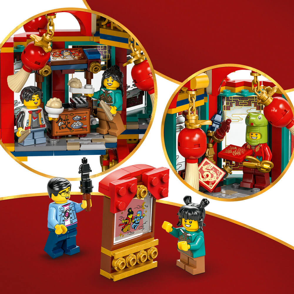 LEGO® Chinese Festivals Trotting Lantern Building Kit 80116
