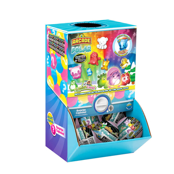 ORB Arcade Capsules Sqwishland Polar – Maziply Toys