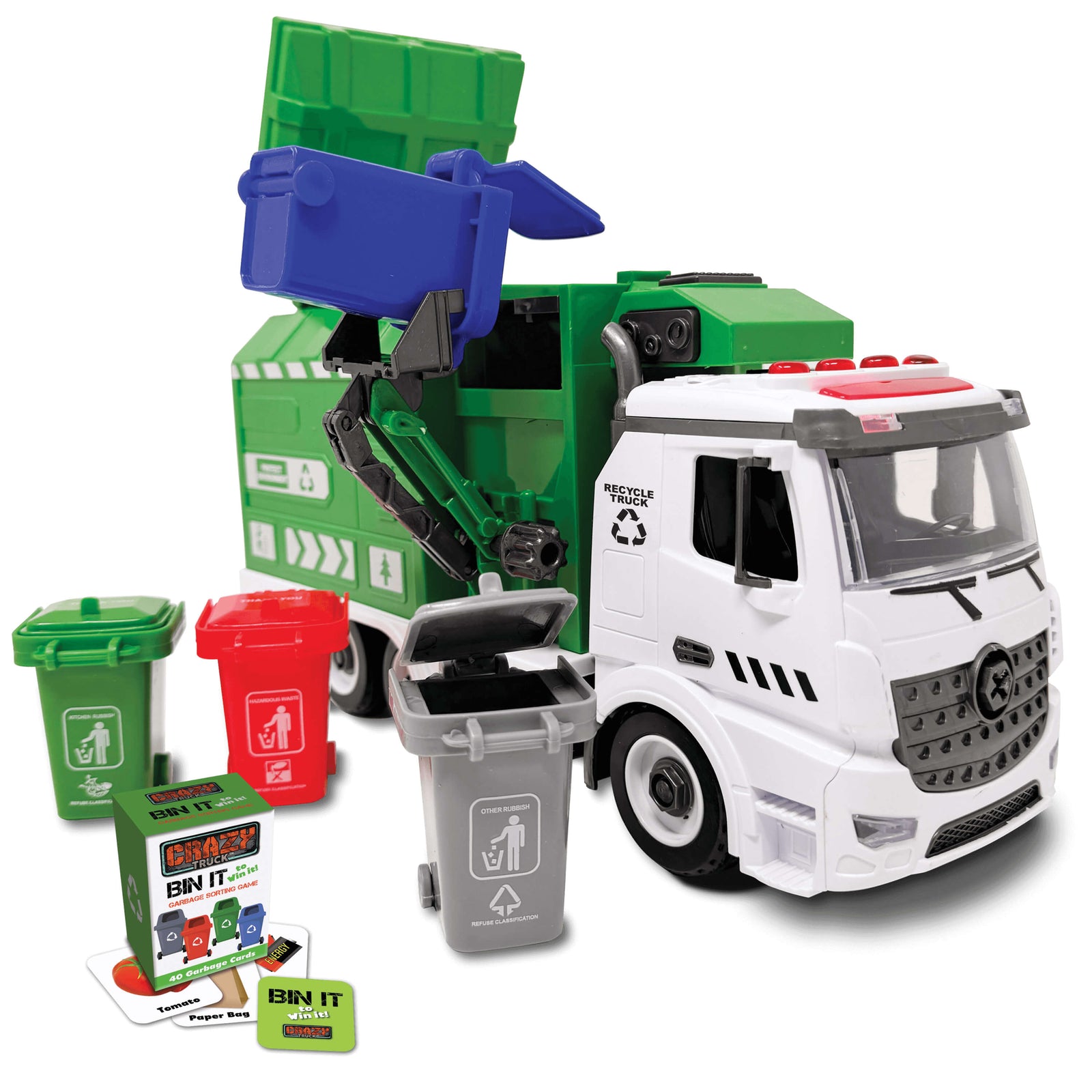 Thin Air Brands Garbage Recycling Truck with Light & Sound