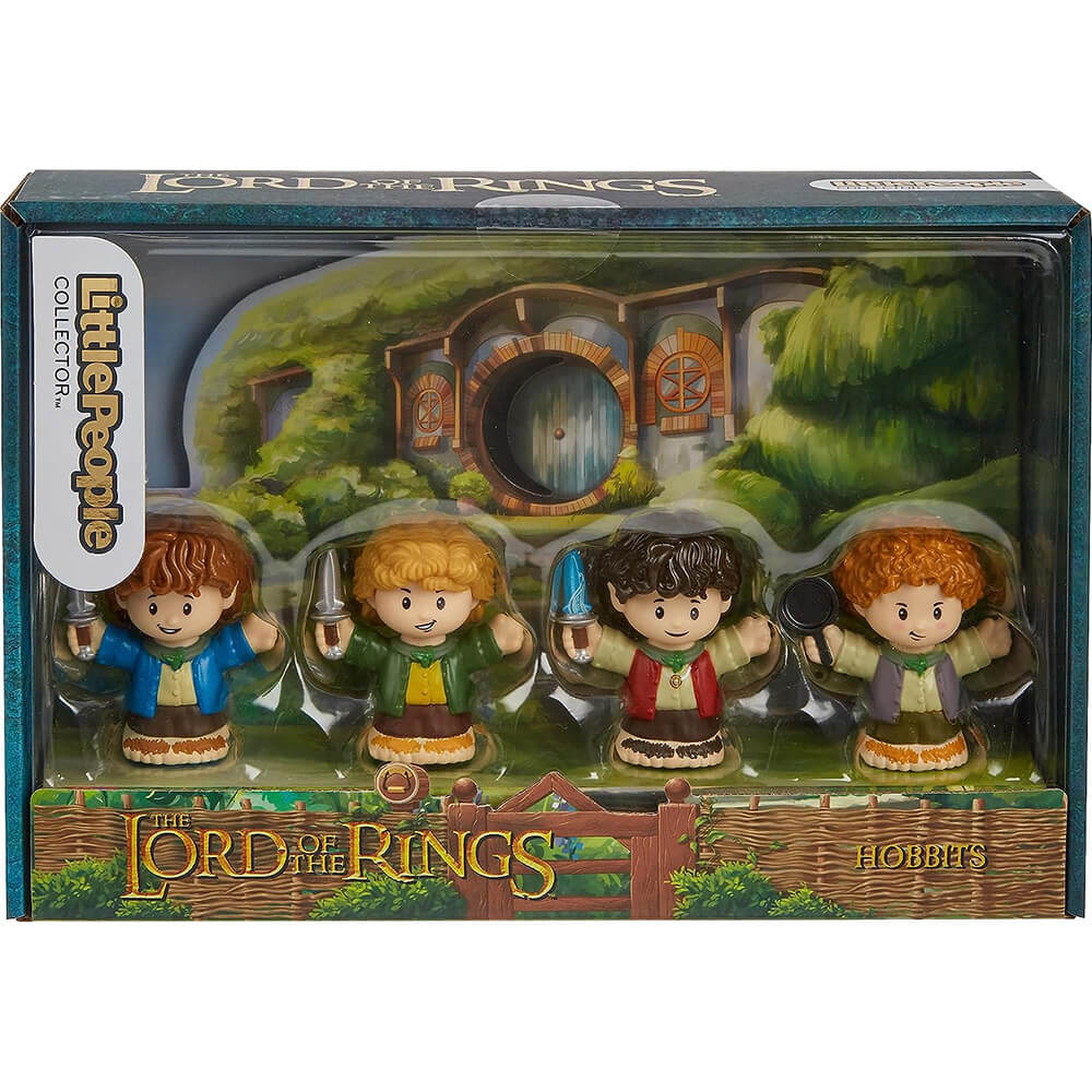 Fisher-Price Little People Collector Lord of the Rings Hobbits Set packaging