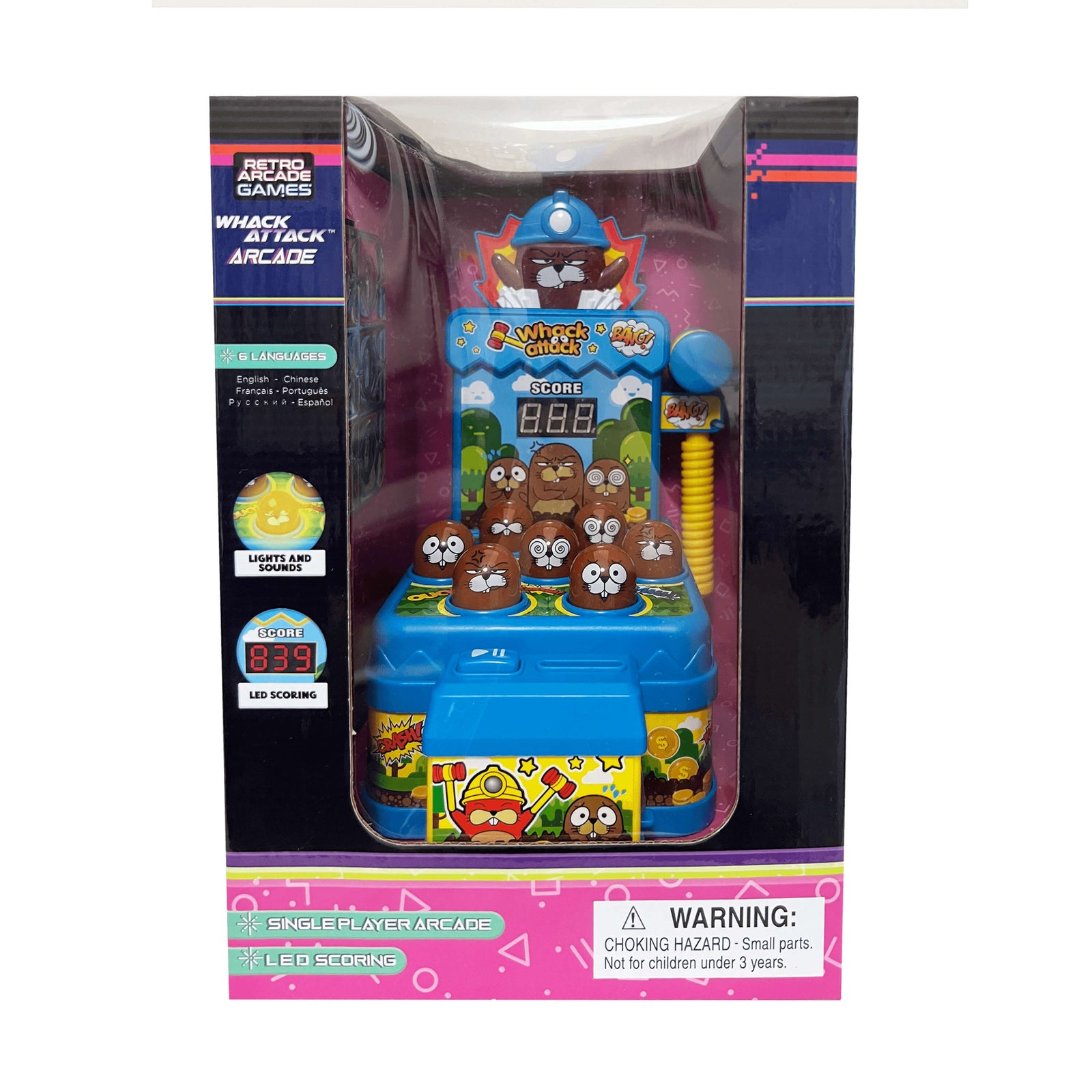 Thin Air Brands Whack Attack Arcade