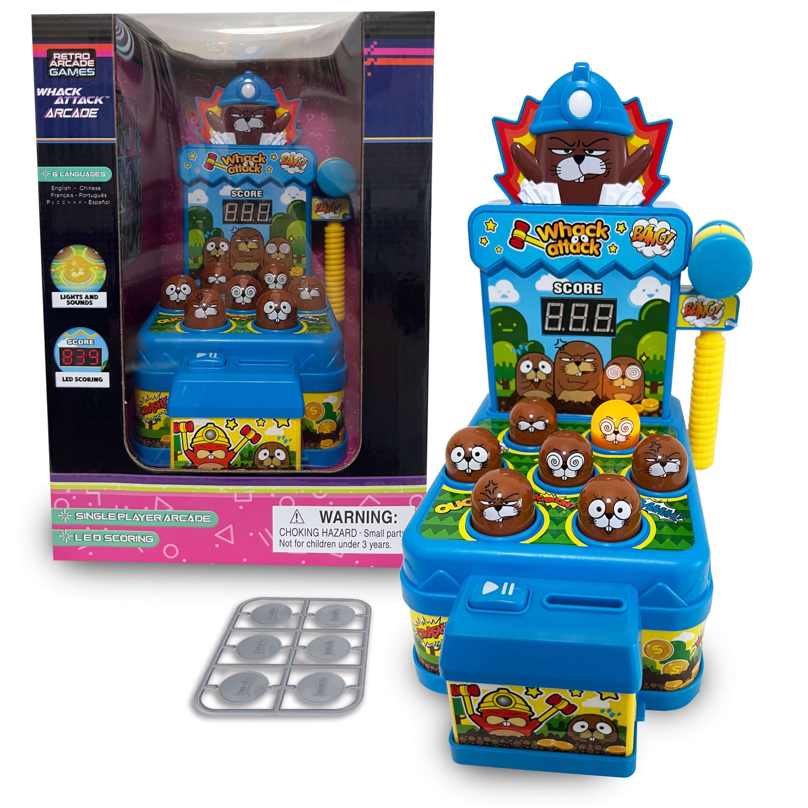 Thin Air Brands Whack Attack Arcade