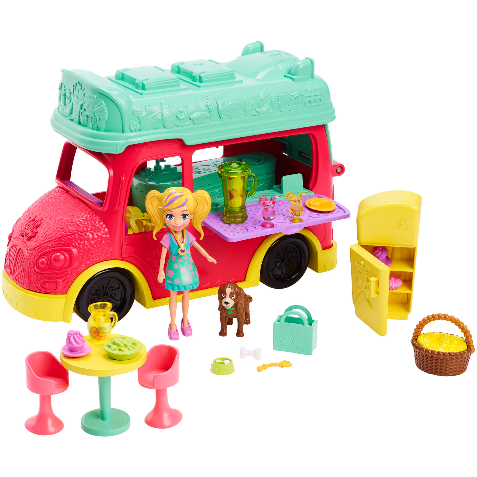 Polly Pocket Swirlin' Smoothie Truck