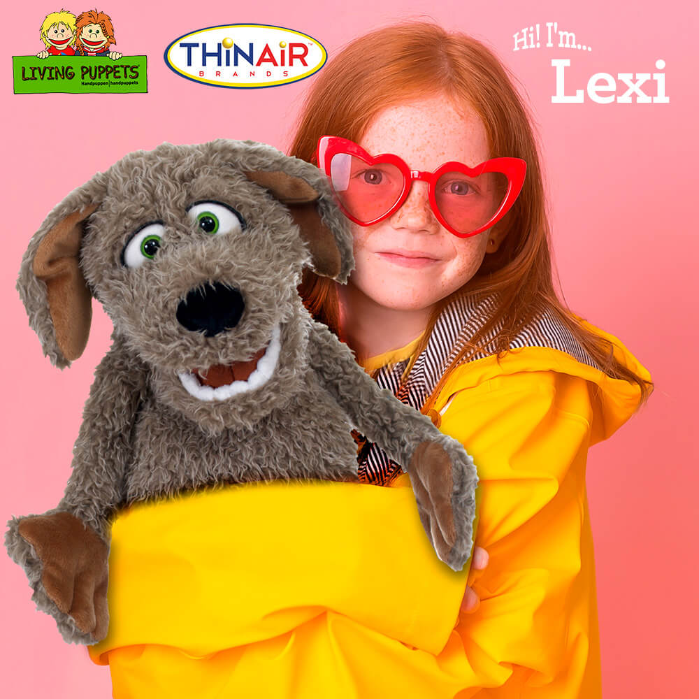 Tshethij Rai Thin Air Brands Living Puppets Lexi 19-Inch Dog Puppet – Maziply Toys