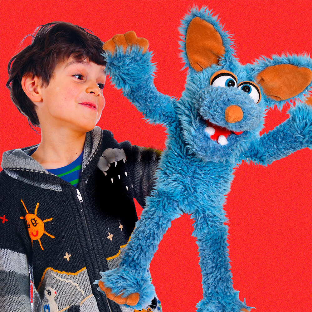 Thin Air Brands Living Puppets Fizz 18-Inch Dog Puppet