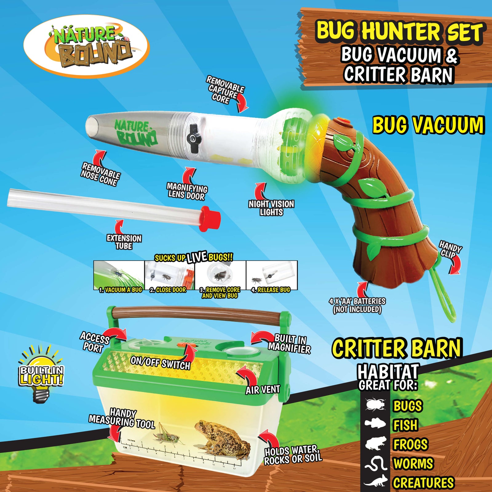 Thin Air Brands Bug Hunter Set