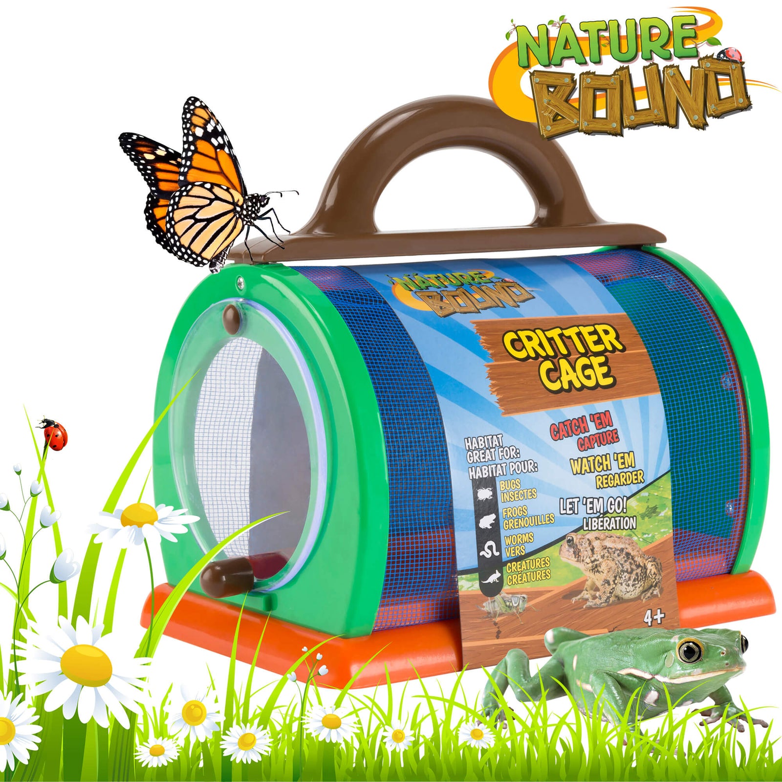 Thin Air Brands Critter Cage with Activity Booklet