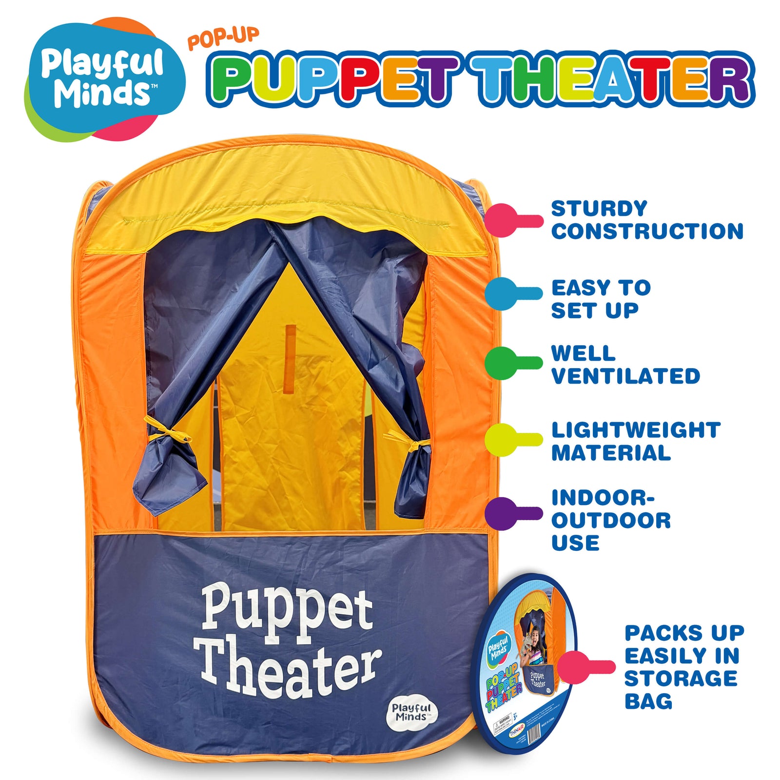 Thin Air Brands Pop-Up Puppet Theater