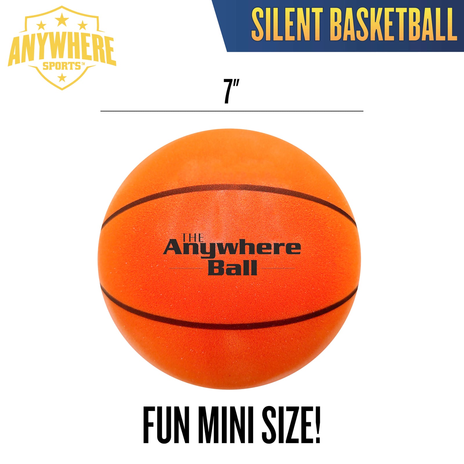 Thin Air Brands Silent Basketball 7-Inch