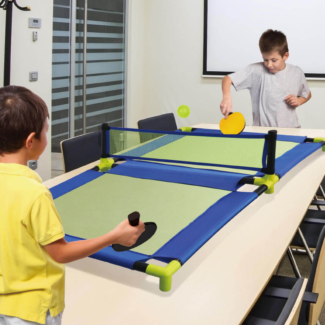 Thin Air Brands Trampoline Pong Table Tennis Set
