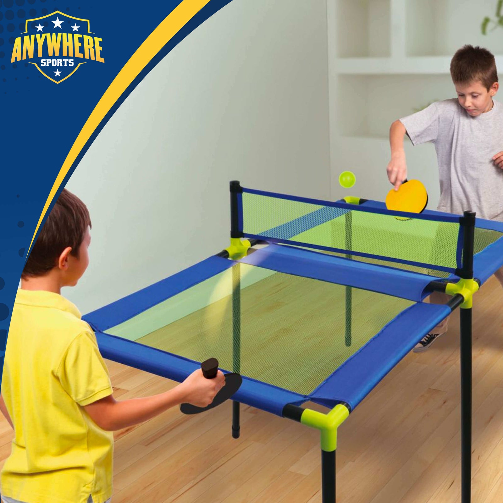 Thin Air Brands Trampoline Pong Table Tennis Set
