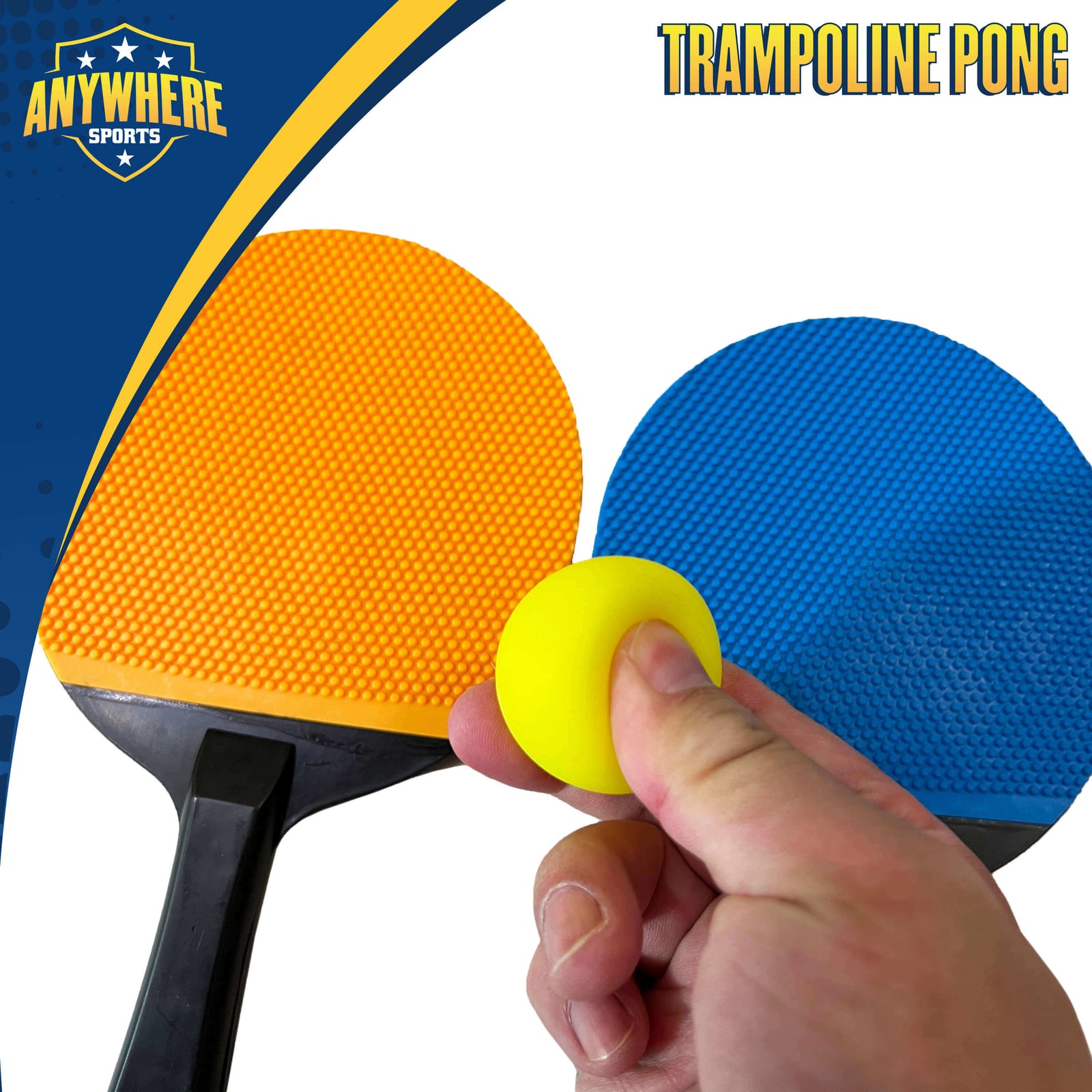 Thin Air Brands Trampoline Pong Table Tennis Set