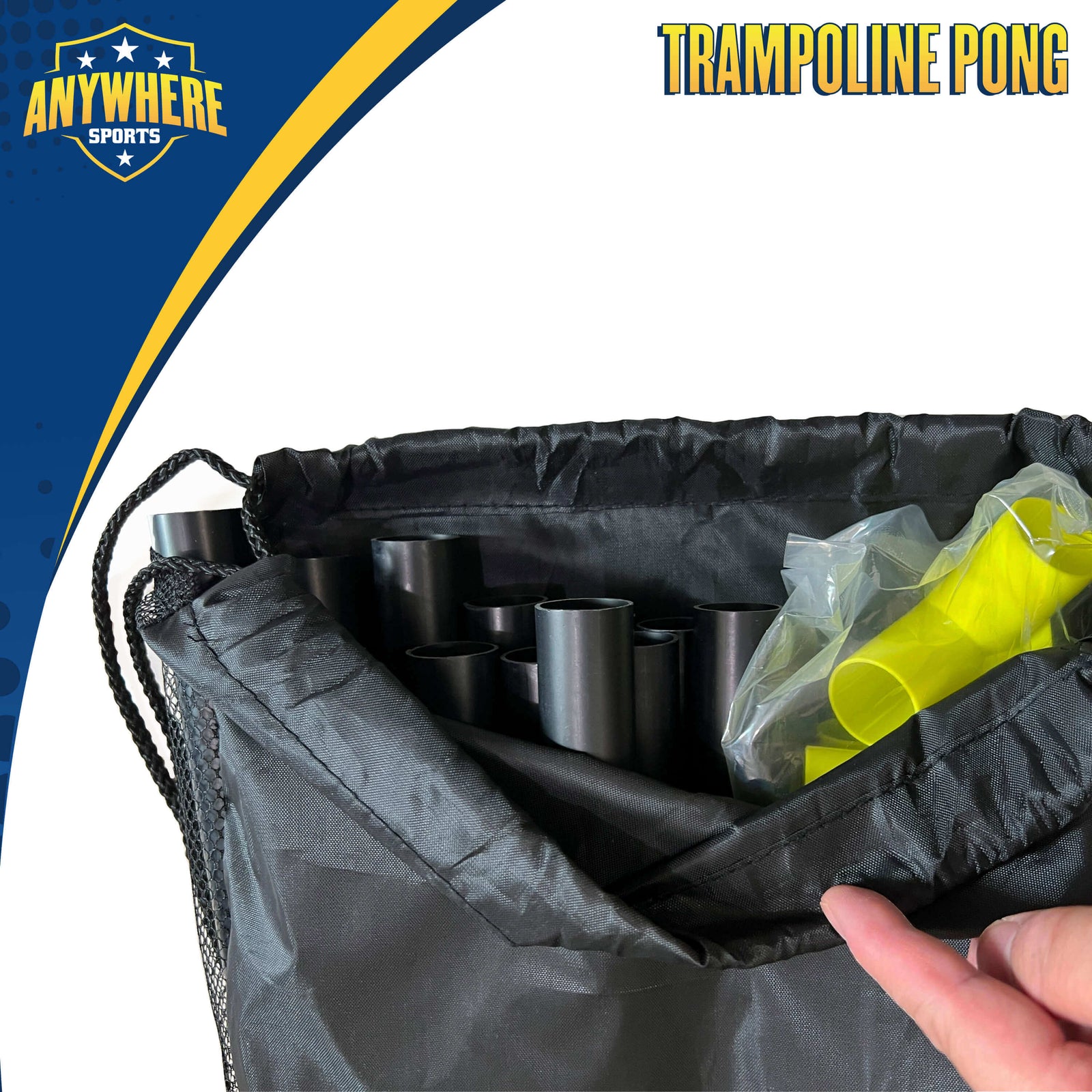 Thin Air Brands Trampoline Pong Table Tennis Set