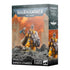 Warhammer 40,000 Imperial Fists Darnath Lysander miniature box, featuring artwork of the yellow-armored Space Marine captain holding a thunder hammer and ornate shield.
