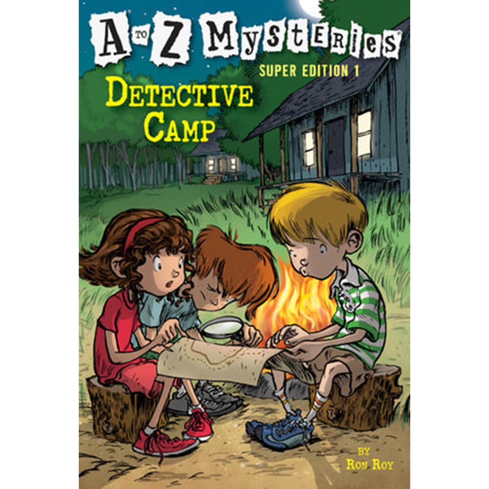 A to Z Mysteries Super Edition #1: Detective Camp (Paperback) front book cover